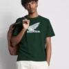 T-shirt med korta ärmar och Honda-logotyp