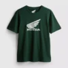 T-shirt med korta ärmar och Honda-logotyp