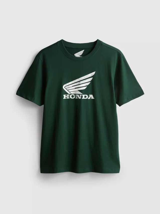 T-shirt med korta ärmar och Honda-logotyp