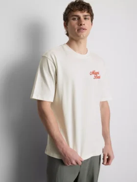 T-shirt med Miami Beach-motiv