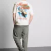 T-shirt med Miami Beach-motiv