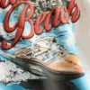 T-shirt med Miami Beach-motiv