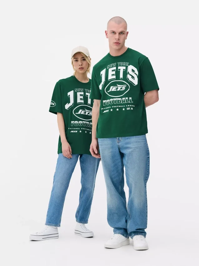 T-shirt med New York Jets-logotyp