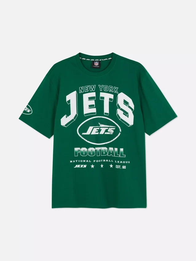 T-shirt med New York Jets-logotyp