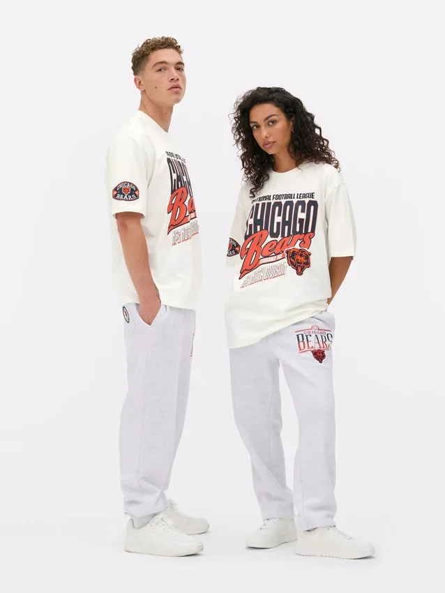 T-shirt med NFL Chicago Bears-logotyp