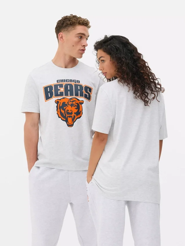 T-shirt med NFL Chicago Bears-logotyp