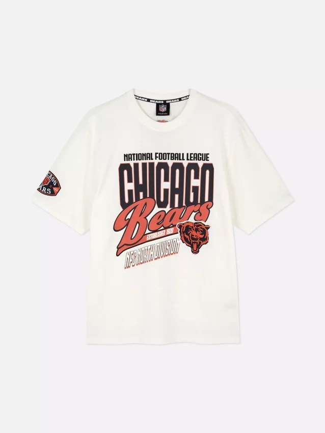 T-shirt med NFL Chicago Bears-logotyp