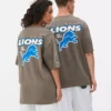 T-shirt med NFL Detroit Lions-logotyp