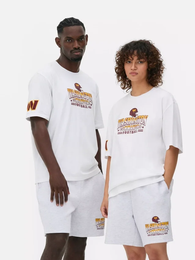 T-shirt med NFL Washington Commanders-logotyp