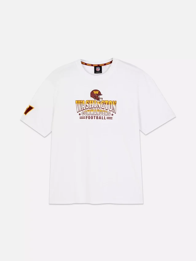 T-shirt med NFL Washington Commanders-logotyp