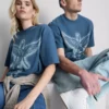 T-shirt med Nirvana-ängelmotiv