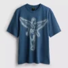 T-shirt med Nirvana-ängelmotiv