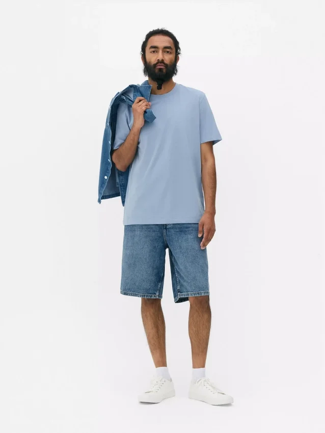 T-shirt med normal passform