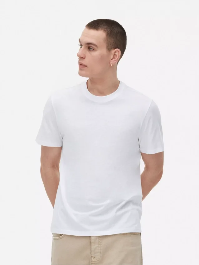 T-shirt med normal passform