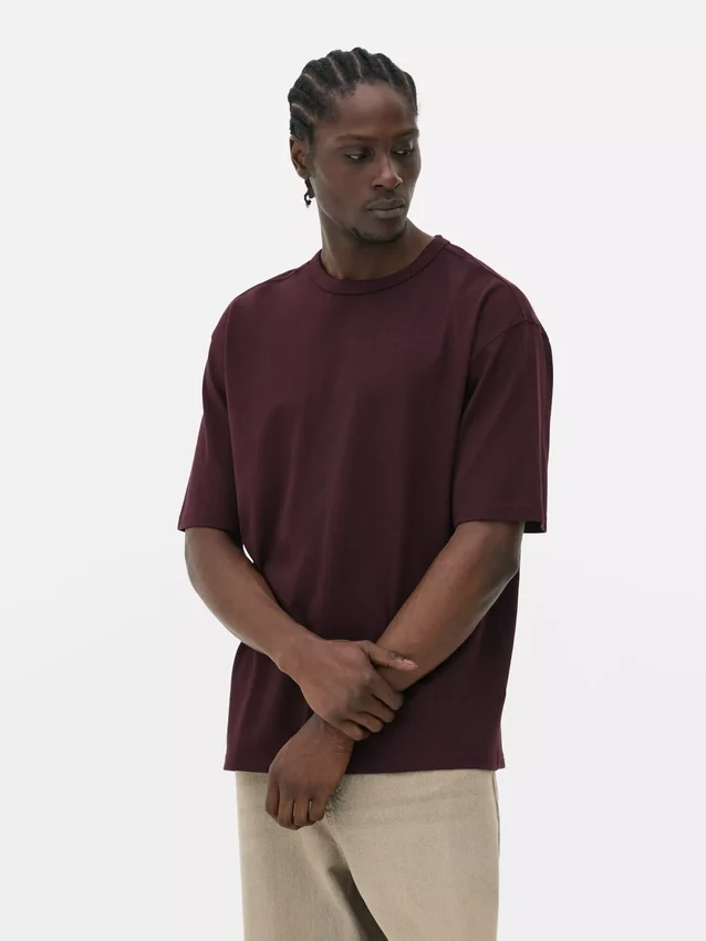 T-shirt med normal passform