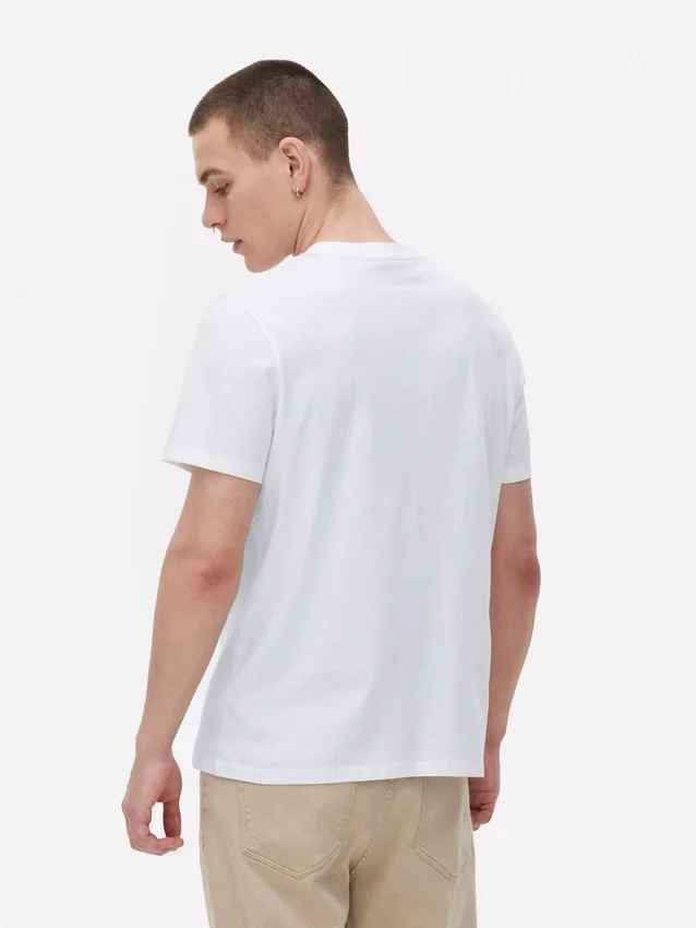 T-shirt med normal passform