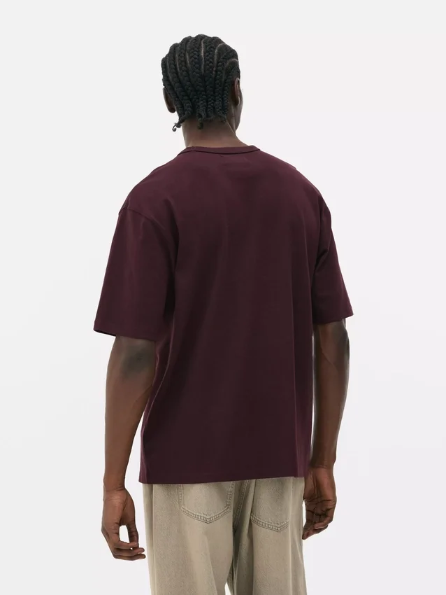 T-shirt med normal passform