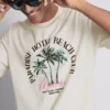 T-shirt med Paradise Beach-motiv