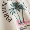 T-shirt med Paradise Beach-motiv