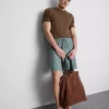 T-shirt med smal passform och stretch