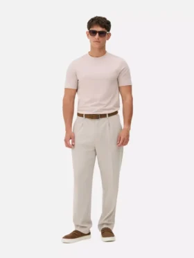 T-shirt med smal passform och stretch