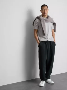T-shirt med smal passform och stretch