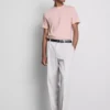T-shirt med smal passform och stretch