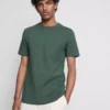 T-shirt med smal passform och stretch