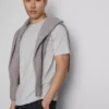 T-shirt med smal passform och stretch