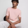 T-shirt med smal passform och stretch