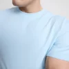 T-shirt med smal passform och stretch