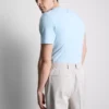 T-shirt med smal passform och stretch