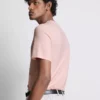 T-shirt med smal passform och stretch