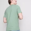 T-shirt med smal passform och stretch