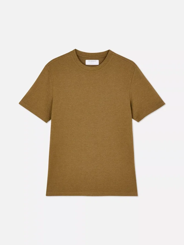 T-shirt med smal passform och stretch