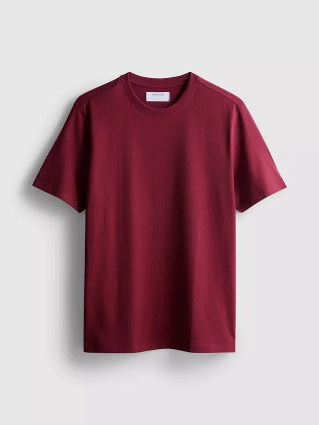T-shirt med smal passform och stretch