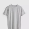 T-shirt med smal passform och stretch