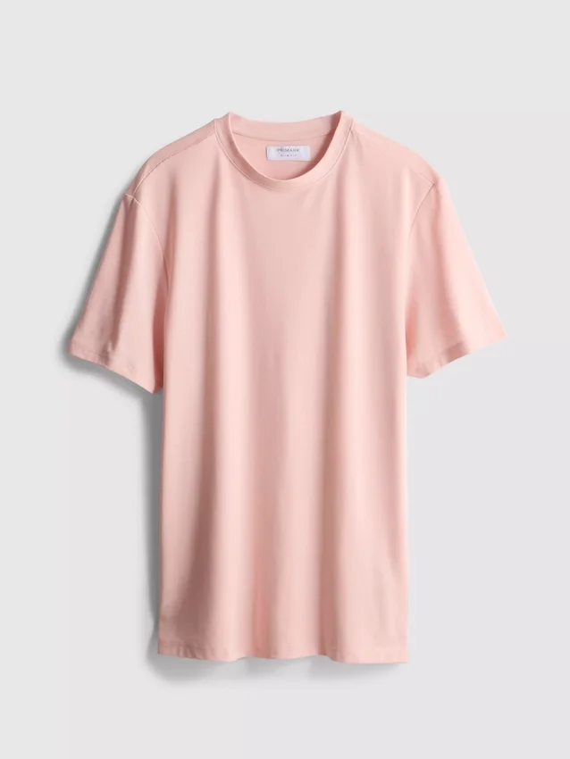 T-shirt med smal passform och stretch