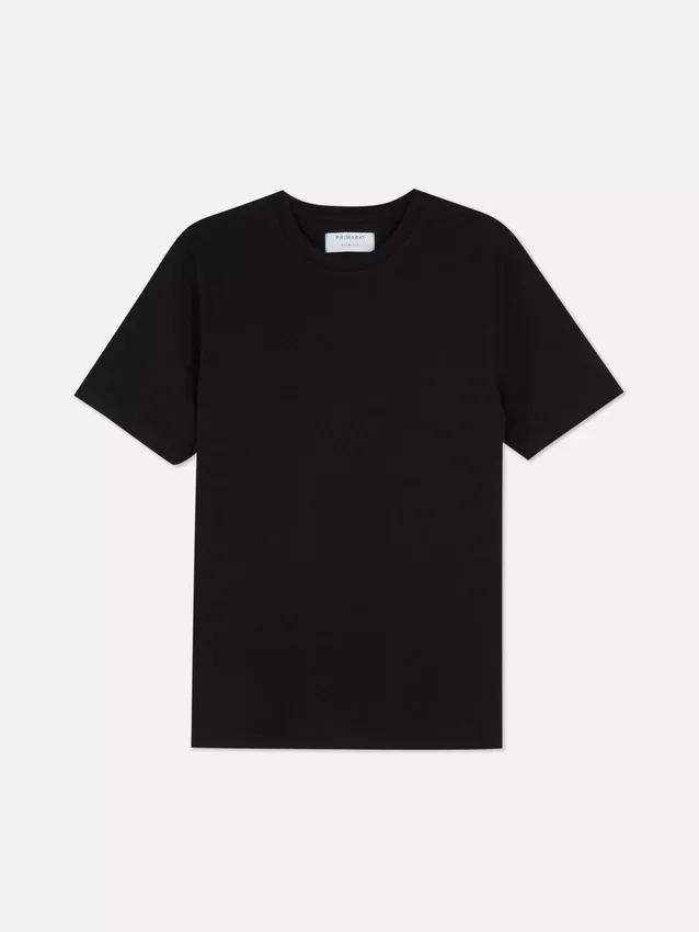 T-shirt med smal passform och stretch