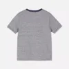 T-shirt med smala ränder
