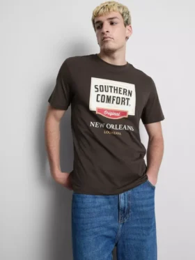 T-shirt med Southern Comfort-motiv