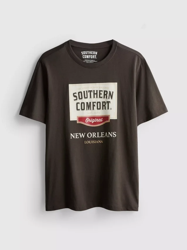 T-shirt med Southern Comfort-motiv
