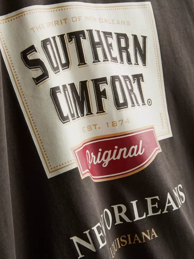 T-shirt med Southern Comfort-motiv