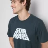 T-shirt med Star Wars-logotyp