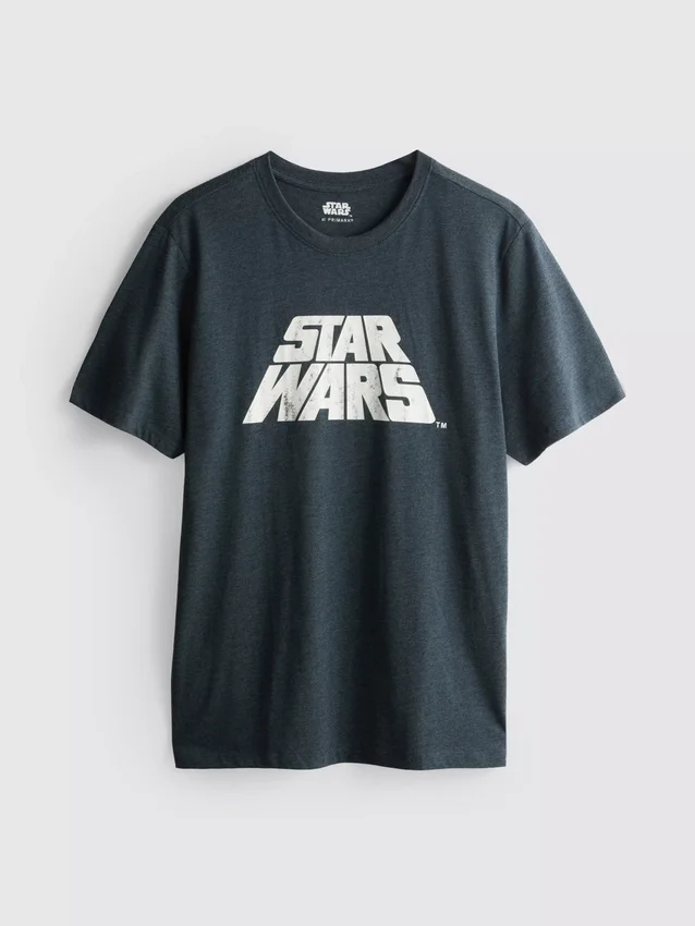 T-shirt med Star Wars-logotyp