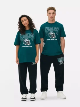 T-shirt med tryck av NFL-laget Philadelphia Eagles