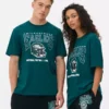 T-shirt med tryck av NFL-laget Philadelphia Eagles