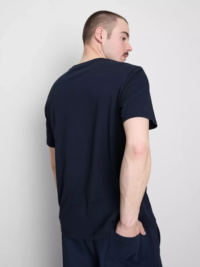 T-shirt med Yacht Club-motiv