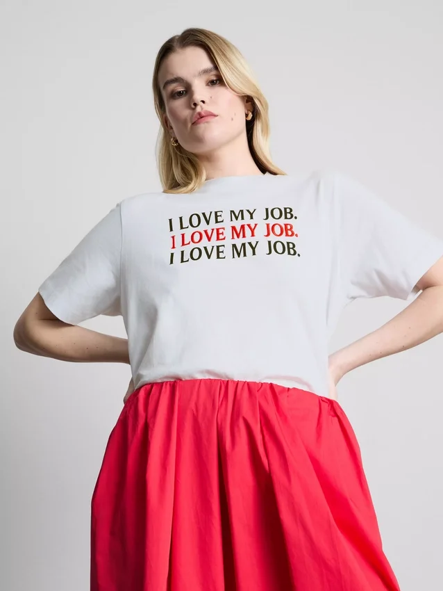 The Devil Wears Prada – bomullströja med slogan
