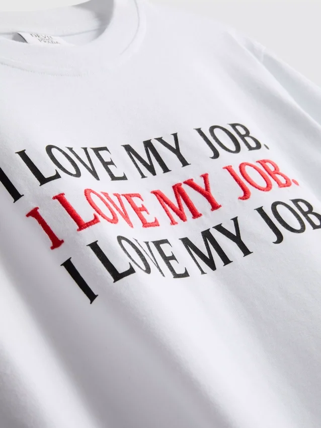 The Devil Wears Prada – bomullströja med slogan